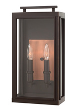 Hinkley Merchant 2914OZ-LL - Medium Wall Mount Lantern