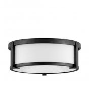 Hinkley Merchant 3241BK - Small Flush Mount