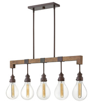 Hinkley Merchant 3266IN - Small Five Light Linear