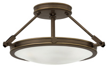 Hinkley Merchant 3381LZ - Medium Semi-Flush Mount