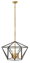 Hinkley Merchant 3576DZ - Medium Open Frame Single Tier Chandelier