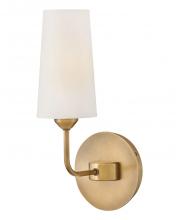 Hinkley Merchant 45000HB - Medium Single Light Sconce