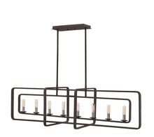 Hinkley Merchant 4818DZ - Medium Eight Light Linear