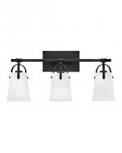 Hinkley Merchant 5133BK-OP - Medium Three Light Vanity