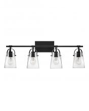 Hinkley Merchant 5134BK - Large Four Light Vanity