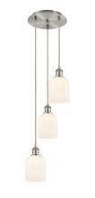 Innovations Lighting 113B-3P-SN-G559-5GWH - Bridal Veil - 3 Light - 12 inch - Brushed Satin Nickel - Cord Hung - Multi Pendant