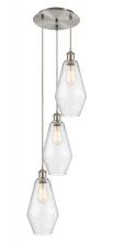 Innovations Lighting 113B-3P-SN-G654-7 - Cindyrella - 3 Light - 14 inch - Brushed Satin Nickel - Cord Hung - Multi Pendant