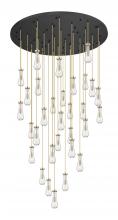 Innovations Lighting 160BK-451-1P-CB-G451-4CL - Owego - 31 Light - 60 inch - Brushed Champagne Bronze - Multi Pendant