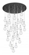 Innovations Lighting 160BK-451-1P-PN-G451-7CL - Owego - 31 Light - 60 inch - Polished Nickel - Multi Pendant