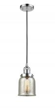 Innovations Lighting 201C-PC-G58 - Bell - 1 Light - 5 inch - Polished Chrome - Cord hung - Mini Pendant