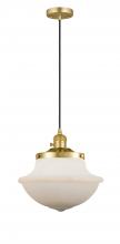 Innovations Lighting 201CSW-SG-G541 - Oxford - 1 Light - 12 inch - Satin Gold - Cord hung - Mini Pendant