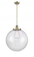 Innovations Lighting 201S-AB-G204-18 - Beacon - 1 Light - 18 inch - Antique Brass - Stem Hung - Pendant