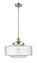 Innovations Lighting 201S-PN-G694-16 - Bridgeton - 1 Light - 16 inch - Polished Nickel - Stem Hung - Mini Pendant