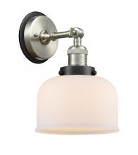 Innovations Lighting 203SN-BPBK-HRBK-G71 - Bell - 1 Light - 8 inch - Brushed Satin Nickel - Sconce