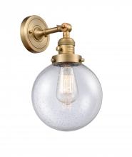 Innovations Lighting 203SW-BB-G204-8-LED - Beacon - 1 Light - 8 inch - Brushed Brass - Sconce