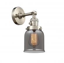 Innovations Lighting 203SW-SN-G53 - Bell - 1 Light - 5 inch - Brushed Satin Nickel - Sconce