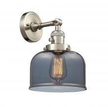 Innovations Lighting 203SW-SN-G73 - Bell - 1 Light - 8 inch - Brushed Satin Nickel - Sconce