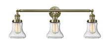 Innovations Lighting 205-AB-G194 - Bellmont - 3 Light - 30 inch - Antique Brass - Bath Vanity Light