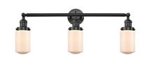 Innovations Lighting 205-BK-G311 - Dover - 3 Light - 31 inch - Matte Black - Bath Vanity Light