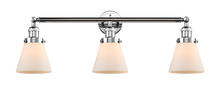 Innovations Lighting 205-PC-G61 - Cone - 3 Light - 30 inch - Polished Chrome - Bath Vanity Light