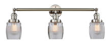 Innovations Lighting 205-PN-G302 - Colton - 3 Light - 32 inch - Polished Nickel - Bath Vanity Light