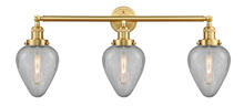 Innovations Lighting 205-SG-G165 - Geneseo - 3 Light - 32 inch - Satin Gold - Bath Vanity Light
