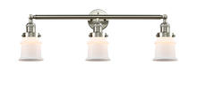 Innovations Lighting 205-SN-G181S - Canton - 3 Light - 30 inch - Brushed Satin Nickel - Bath Vanity Light