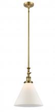 Innovations Lighting 206-BB-G41-L - Cone - 1 Light - 12 inch - Brushed Brass - Stem Hung - Mini Pendant