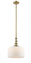 Innovations Lighting 206-BB-G71-L - Bell - 1 Light - 12 inch - Brushed Brass - Stem Hung - Mini Pendant