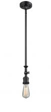 Innovations Lighting 206-BK - Bare Bulb - 1 Light - 3 inch - Matte Black - Stem Hung - Mini Pendant