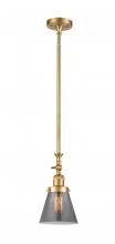 Innovations Lighting 206-SG-G63 - Cone - 1 Light - 6 inch - Satin Gold - Stem Hung - Mini Pendant