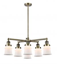 Innovations Lighting 207-6CR-AB-G181S - Small Canton 6 Light Chandelier