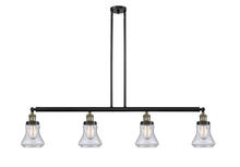 Innovations Lighting 214-BAB-G194 - Bellmont - 4 Light - 51 inch - Black Antique Brass - Stem Hung - Island Light