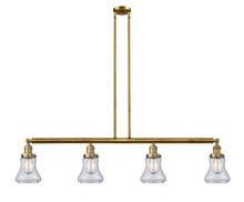 Innovations Lighting 214-BB-G192 - Bellmont - 4 Light - 51 inch - Brushed Brass - Stem Hung - Island Light