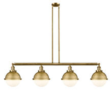 Innovations Lighting 214-BB-HFS-81-BB - Hampden - 4 Light - 54 inch - Brushed Brass - Stem Hung - Island Light