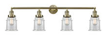 Innovations Lighting 215-AB-G182 - Canton - 4 Light - 42 inch - Antique Brass - Bath Vanity Light