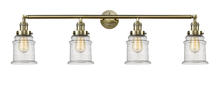 Innovations Lighting 215-AB-G184 - Canton - 4 Light - 42 inch - Antique Brass - Bath Vanity Light