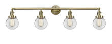 Innovations Lighting 215-AB-G202-6 - Beacon - 4 Light - 42 inch - Antique Brass - Bath Vanity Light