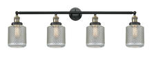 Innovations Lighting 215-BAB-G262 - Stanton - 4 Light - 44 inch - Black Antique Brass - Bath Vanity Light