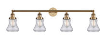 Innovations Lighting 215-BB-G194 - Bellmont - 4 Light - 42 inch - Brushed Brass - Bath Vanity Light