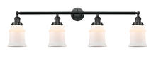 Innovations Lighting 215-BK-G181 - Canton - 4 Light - 42 inch - Matte Black - Bath Vanity Light