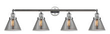 Innovations Lighting 215-PC-G43 - Cone - 4 Light - 44 inch - Polished Chrome - Bath Vanity Light