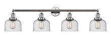 Innovations Lighting 215-PC-G74 - Bell - 4 Light - 44 inch - Polished Chrome - Bath Vanity Light