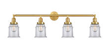 Innovations Lighting 215-SG-G182 - Canton - 4 Light - 42 inch - Satin Gold - Bath Vanity Light