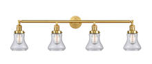 Innovations Lighting 215-SG-G192 - Bellmont - 4 Light - 42 inch - Satin Gold - Bath Vanity Light