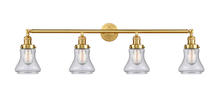 Innovations Lighting 215-SG-G194 - Bellmont - 4 Light - 42 inch - Satin Gold - Bath Vanity Light