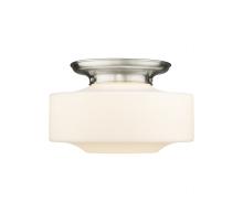 Innovations Lighting 221-1F-SN-G691-16 - Bridgeton - 1 Light - 16 inch - Satin Nickel - Flush Mount