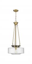 Innovations Lighting 221-1P-BB-G694-16 - Bridgeton - 1 Light - 16 inch - Brushed Brass - Chain Hung - Pendant