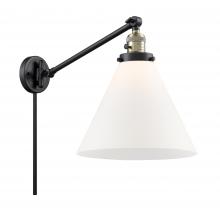 Innovations Lighting 237-BAB-G41-L - Cone - 1 Light - 12 inch - Black Antique Brass - Swing Arm