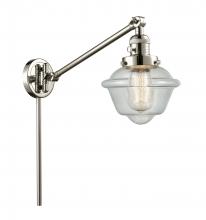 Innovations Lighting 237-PN-G534-LED - Oxford - 1 Light - 8 inch - Polished Nickel - Swing Arm